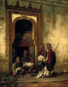 unknow artist Arab or Arabic people and life. Orientalism oil paintings 145 oil painting picture